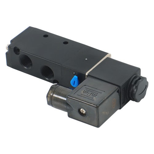 DURAFORCE Stock 110VAC Pneumatic Electric Solenoid Air Valve 5 Way 2 Position 4V210-08