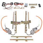 DURAFORCE Flat Glass Electric Power Window Kit with Switch U Wire It 2 Door Kit 7558925