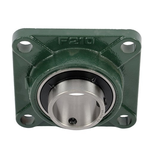 DURAFORCE Self-Aligning UCF210-32 Pillow Block Bearing Solid Base 2" Bore 4-Bolt 2Pcs