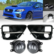 DURAFORCE LED Fog Lights & Covers Daytime Running Light DRL For 2015-2017 Subaru WRX STI