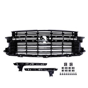 DURAFORCE 84634392 Black Front Bumper Grille for 2021-2024 Chevrolet Tahoe Suburban LT