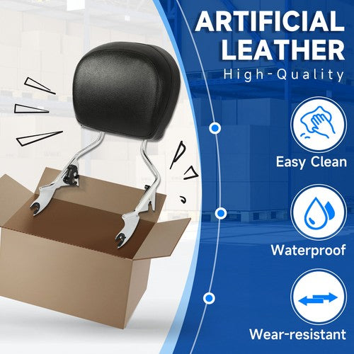 Detachable Backrest Sissy Bar for Harley Davidson Touring Street Glide 09-26