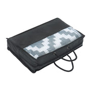 DURAFORCE Black & White 4x6FT Waterproof Outdoor Rug Outdoor Carpet For Patio Backyard