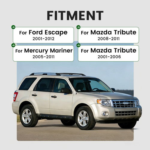 DURAFORCE For 01-12 Ford Escape Tribute Mercury Mariner Shock Rust Repair Patch Rear Right