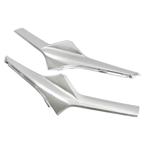 DURAFORCE For Chevrolet Blazer 2019-2021 Chrome Front Left Right Grille Molding Trim 2PCS