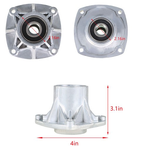 DURAFORCE 2 Pack Spindle GW1765092 For MTD Troy Bilt 1765092 1769048 1910839 1915280