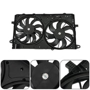DURAFORCE 20979495 For 2013-2015 Chevy Malibu 2.0L 2.5L L4 Radiator Cooling Fan Assembly