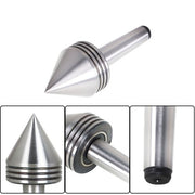 DURAFORCE MT2 Rotary Live Center Shaft Morse Taper Heavy Duty Bearing Lathe Turning New