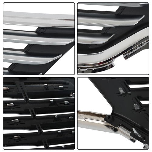 DURAFORCE EJ7Z8201AA Plastic Front Upper Grille Driver Left Side For Lincoln MKC 2015-2018