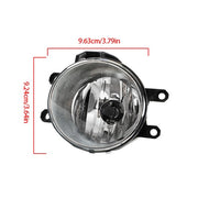 DURAFORCE For 2016-2021 Toyota Tacoma Right+Left Side Fog Light w/Switch+Wiring+Bulbs