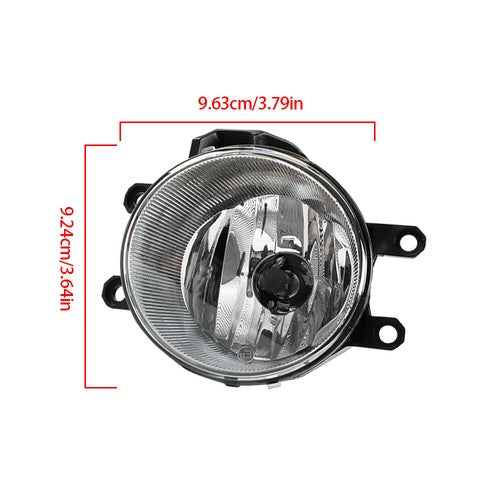 DURAFORCE For 2016-2021 Toyota Tacoma Right+Left Side Fog Light w/Switch+Wiring+Bulbs
