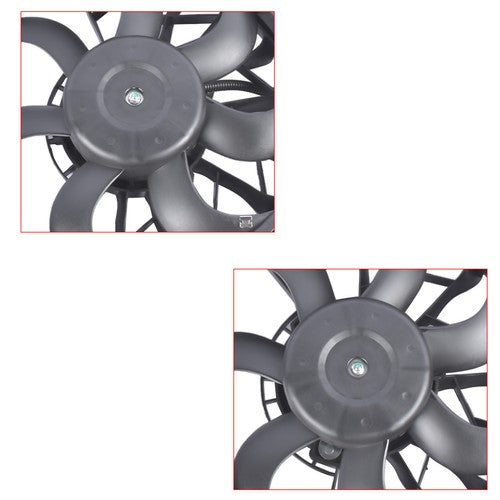 DURAFORCE 2x Engine Radiator Cooling Fan Assembly Left + Right for Tesla Model S 2012-2020