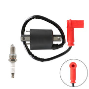 DURAFORCE For Yamaha G2 1985-1991 G5 1990-1995 Gas Golf Cart Ignition Coil And Spark Plug