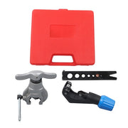 DURAFORCE Eccentric Flaring Tools Set & 45° Tube Cutter Kit for 7 Dies Sizes 3/16"-3/4"