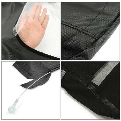 DURAFORCE Convertible Soft Top Plastic Window Replace For Porsche Boxster 986 1997-2002