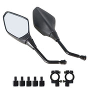 DURAFORCE Rear View Side Mirrors Connectors Fit For Polaris Sportsman 110 300 XP 850 1000