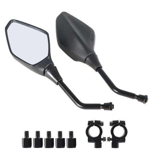 DURAFORCE Rear View Side Mirrors Connectors Fit For Polaris Sportsman 110 300 XP 850 1000