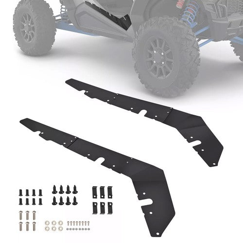 DURAFORCE Lower Doors Valance Inserts Fender Trim for RZR Pro XP 20 25 2x Pro R Turbo R