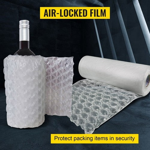 DURAFORCE 984' x16" Air Cushion Machine Film Small Bubble Pillow Packaging Padding 4 Rolls
