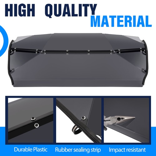 For Yamaha Viking 700 2013 Up 2014 15 16 UTV Tinted Rear Windshield Windscreen