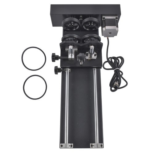 DURAFORCE 4 Wheel Rotary Axis Attachment 360° Rotation for 50W-130W CO2 Engraver Cutter