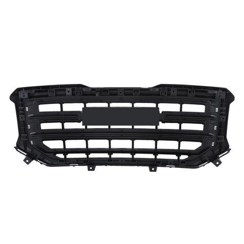 DURAFORCE New Gloss Black Plastic Front Bumper Grille For GMC Sierra 1500 2016 2017 2018