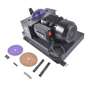 DURAFORCE Lawn Mower Blade Sharpener 2/3HP 500W AC120V 60Hz with Sandpaper & 40° Bracket
