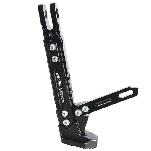DURAFORCE Motorcycle CNC Aluminum Alloy Kickstand Foot Side Support Kick Stand Adjustable