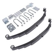 DURAFORCE 3500lb Single Trailer Axle Suspension Kit Leaf Spring U-bolt & Hanger Kit