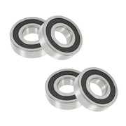 DURAFORCE 4Pcs 63/32-2RS Bearings 32×75×20mm Double Rubber Seals Deep Groove Ball Bearing