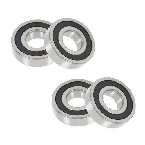 DURAFORCE 4Pcs 63/32-2RS Bearings 32×75×20mm Double Rubber Seals Deep Groove Ball Bearing