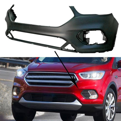 DURAFORCE Fit For 2017-2019 Ford Escape GJ5Z17757APTM Plastic Front Bumper Cover Primed
