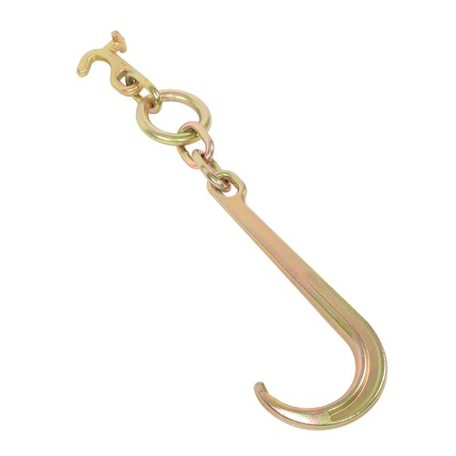 DURAFORCE 15 Inch G70 J Hook w/T-J Hook 5400 Lbs Working Load Limit Towing Hooks