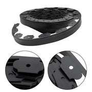 DURAFORCE 64pcs Anchoring Spik L-shaped 100FT Garden Edge Lawn Grass Stone Isolation Strip