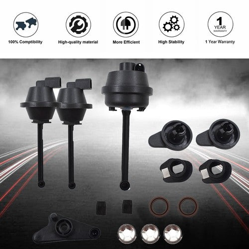 DURAFORCE Fit For MercedesC230 C350 Set Of Intake Manifold Air Flap Runner Repair Kit