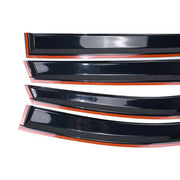 DURAFORCE Out-Channel Window Sun Vent Visor Rain Guard Deflector for Ford Escape 2013-2019