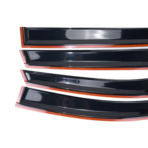 DURAFORCE Out-Channel Window Sun Vent Visor Rain Guard Deflector for Ford Escape 2013-2019