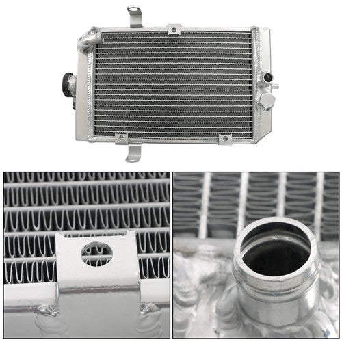 DURAFORCE ATV Aluminum Radiator For 2002-2005 Yamaha YFM660R Raptor 660 R 2004 2002 03 05