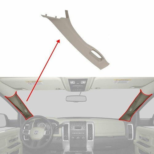 DURAFORCE A Pillar Grab Handle Driver Side For Ram 1500 2500 3500 Truck 2002 2003-09 2010