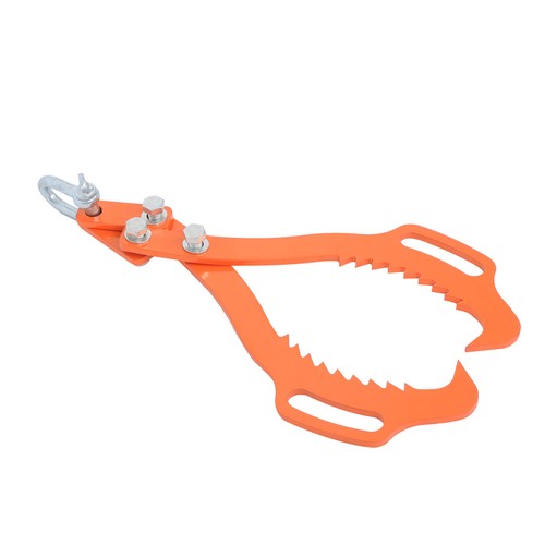 DURAFORCE For Logging Tongs Log Skidding Tongs 18 Inch 2 Claw Log Lifting Tongs Grapple