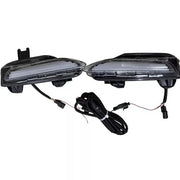 DURAFORCE 4PCS LED Double Color Fog Lights Turn Signal for 2014-2020 for Infiniti Q50