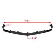 DURAFORCE 3Pcs Front Bumper Lip Spoiler Splitter For Chevrolet Camaro V8 SS 2010-2013