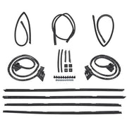 DURAFORCE 17 Pcs Door Tailgate Weatherstripping Seal Kit For any 1978-1987 Chevy El Camino