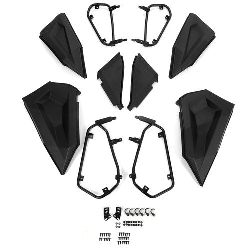 DURAFORCE New For Polaris RZR XP 4 1000/XP 4 Turbo 2014-2023 2015 Steel Lower Door Inserts
