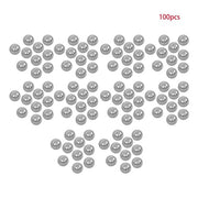 DURAFORCE Chrome Steel Bearing Balls 100pcs 1" G25 Grade High Precision