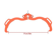 DURAFORCE 1× Heavy Duty 2 Claw Timber Log Lifting Logging Tongs Grabber Tong 30" Claw Hook