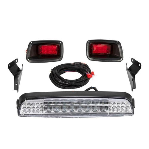 DURAFORCE Golf Cart LED Light Bar Kit with LED Taillights For EZGO TXT 1996-2013