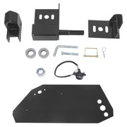 DURAFORCE Black Spare Tire Carrier For 2003-2009 HUMMER H2 Rack w/ Drop-down Option Rear