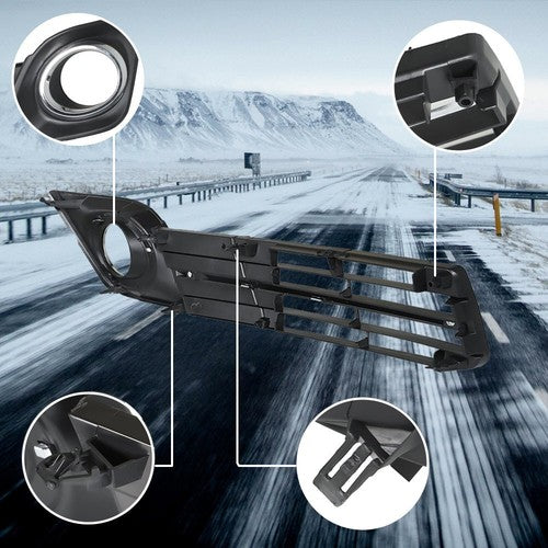 DURAFORCE For Toyota Camry 2012 2013 2014 Series Fog Light Bezel Set Passenger&Driver Side