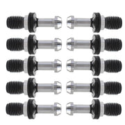 DURAFORCE 10Pcs BT40 90°0.589" Pull Stud Retention Knob Fit For Kia Mori Seiki